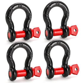 Bekith front packaging showing 4-pack shackles and clear capacity labeling for reliability