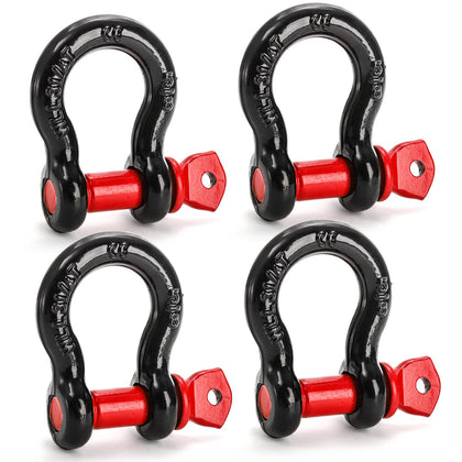 Bekith front packaging showing 4-pack shackles and clear capacity labeling for reliability