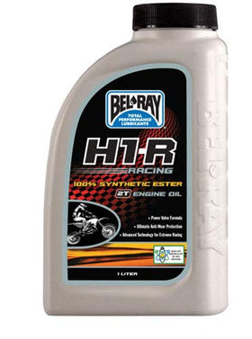 Bel-Ray H1-R being added to a 2-stroke engine, protecting power valve and reducing wear