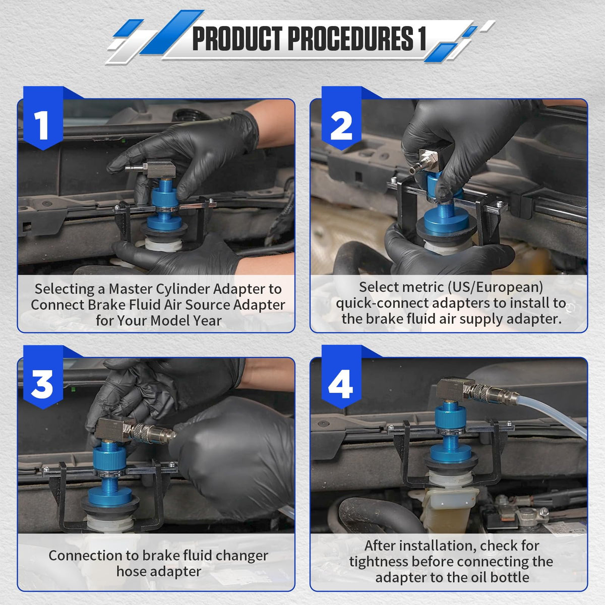 BELEY adapter side profile showing aluminum alloy finish resisting corrosion and wear