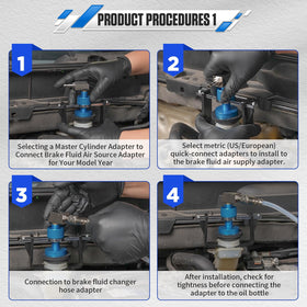 BELEY adapter side profile showing aluminum alloy finish resisting corrosion and wear