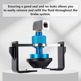 BELEY adapter next to a wrench illustrating compact size and easy toolbox storage