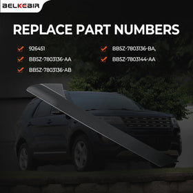 BELKEBIR detail of pre-installed clips for easy installation benefit