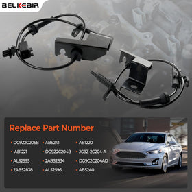 BELKEBIR sensor connector detail demonstrating plug-and-play fitment benefit