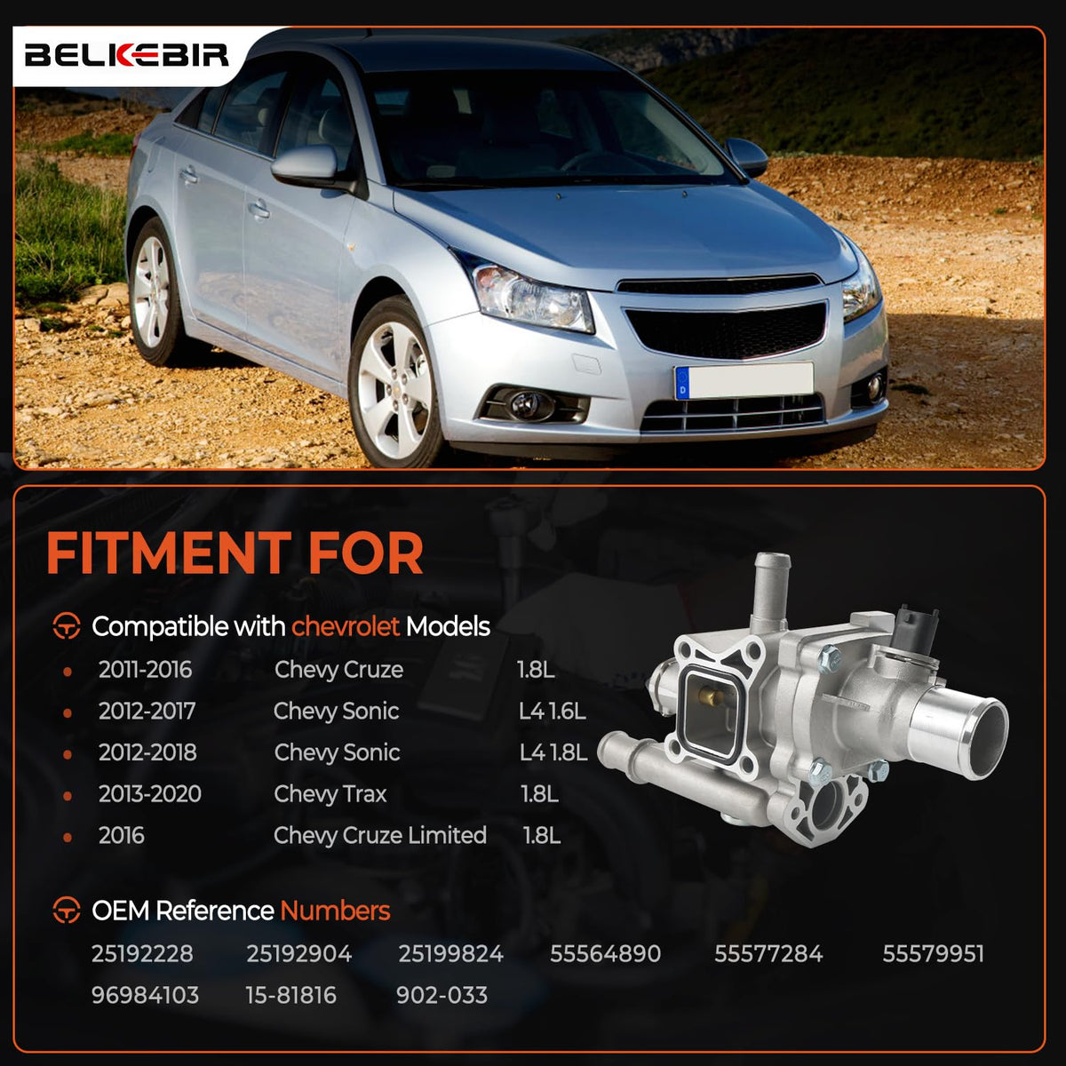 BELKEBIR aluminum casting close-up highlighting corrosion resistance