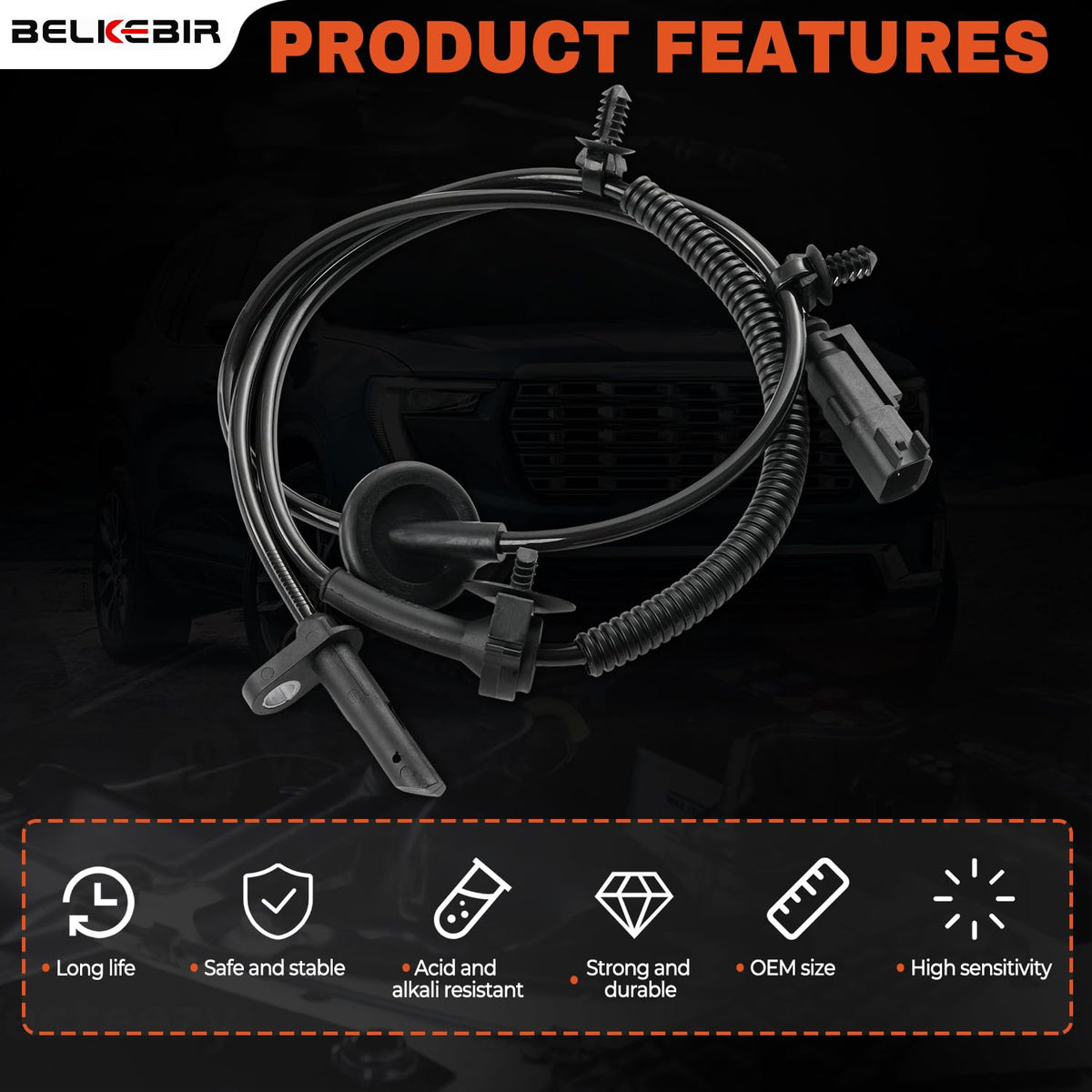 BELKEBIR connector detail image illustrating plug-and-play compatibility benefit