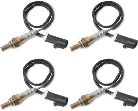 BELKEBIR front packaging showing 4PCS oxygen sensor kit and compatibility benefits