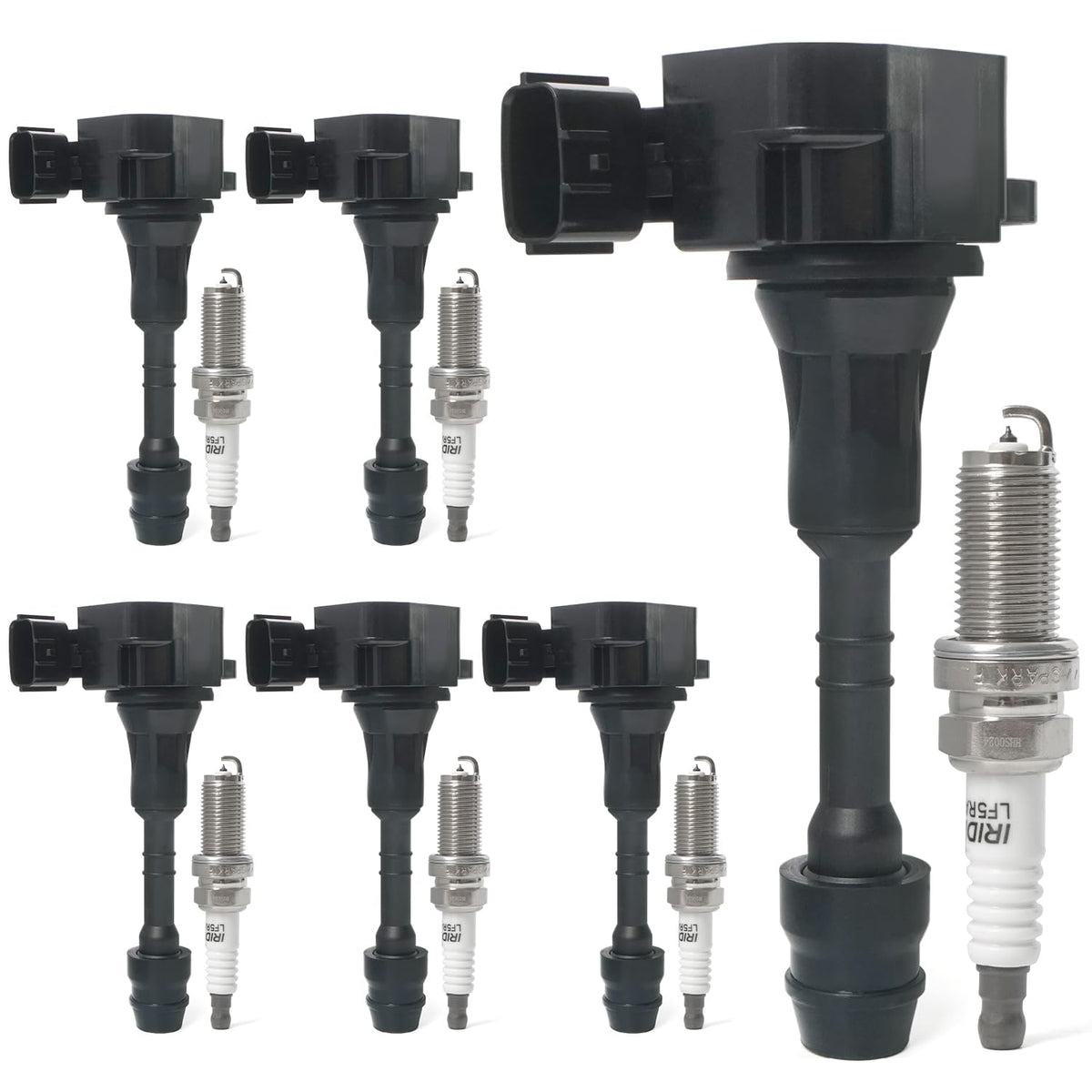 BELKEBIR front packaging showing full 6-piece ignition kit and easy-fit benefit