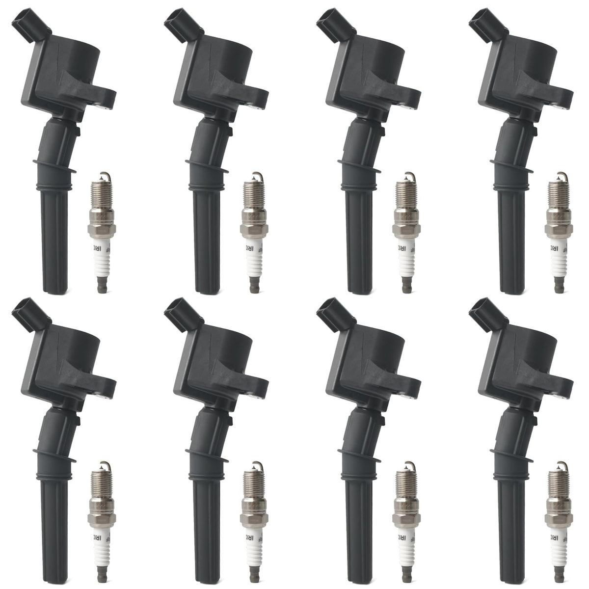 BELKEBIR front packaging showing full eight-piece ignition kit and compatibility benefit