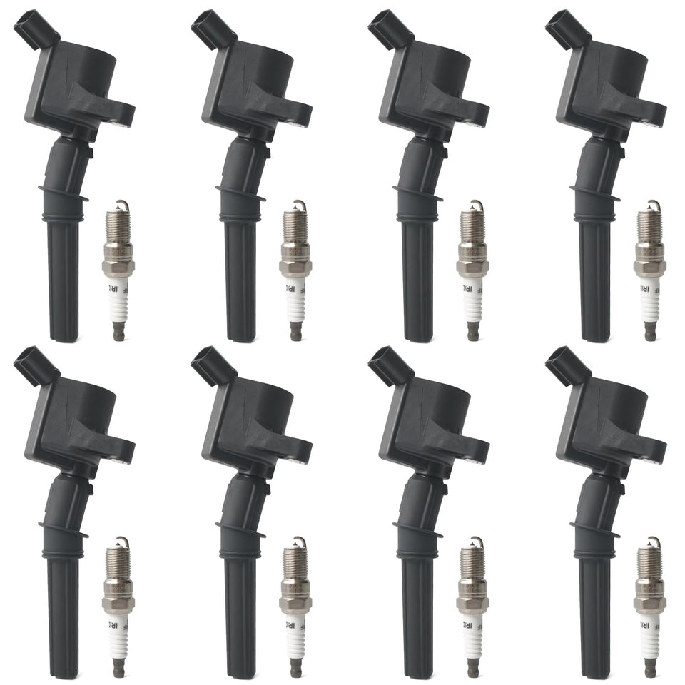 BELKEBIR front packaging showing full eight-piece ignition kit and compatibility benefit