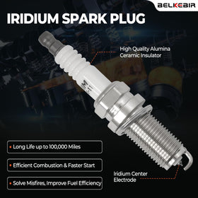 BELKEBIR coil installed on engine demonstrating direct-fit and quick replacement