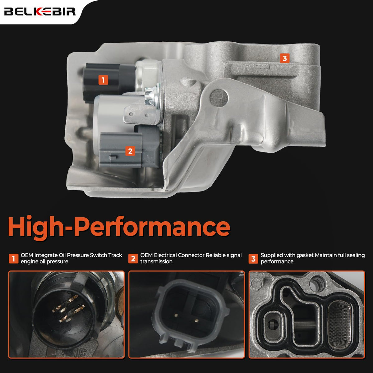 BELKEBIR installed on engine demonstrating direct-fit replacement and restored function benefit