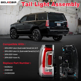 BELKEBIR left taillight rear connector detail for quick plug-and-play benefit
