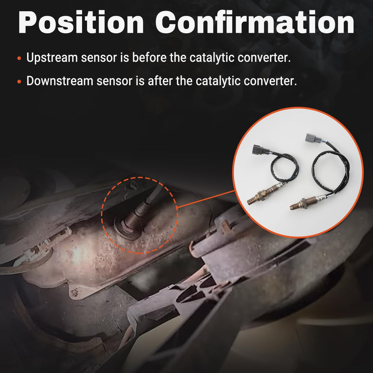 BELKEBIR sensor next to ruler illustrating length and fit for correct vehicle placement