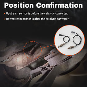 BELKEBIR sensor next to ruler illustrating length and fit for correct vehicle placement