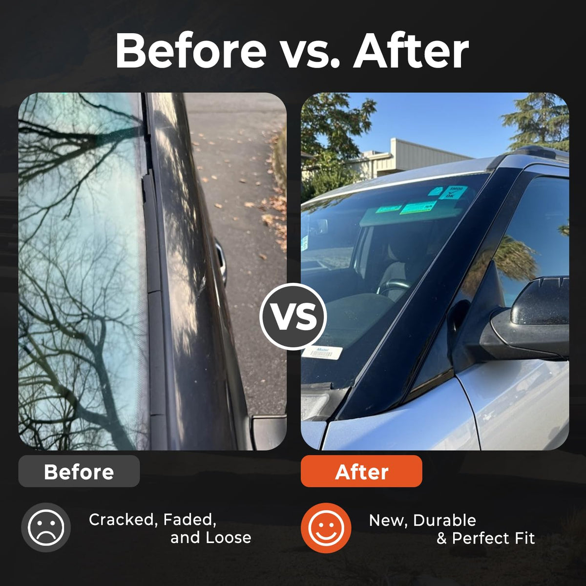 BELKEBIR molding on parked Ford Explorer demonstrating restored appearance