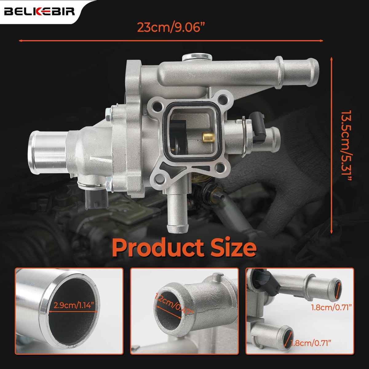 BELKEBIR boxed kit with part numbers simplifying compatibility checks