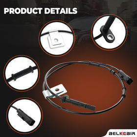 BELKEBIR sensor installed at front wheel demonstrating restored ABS feedback benefit