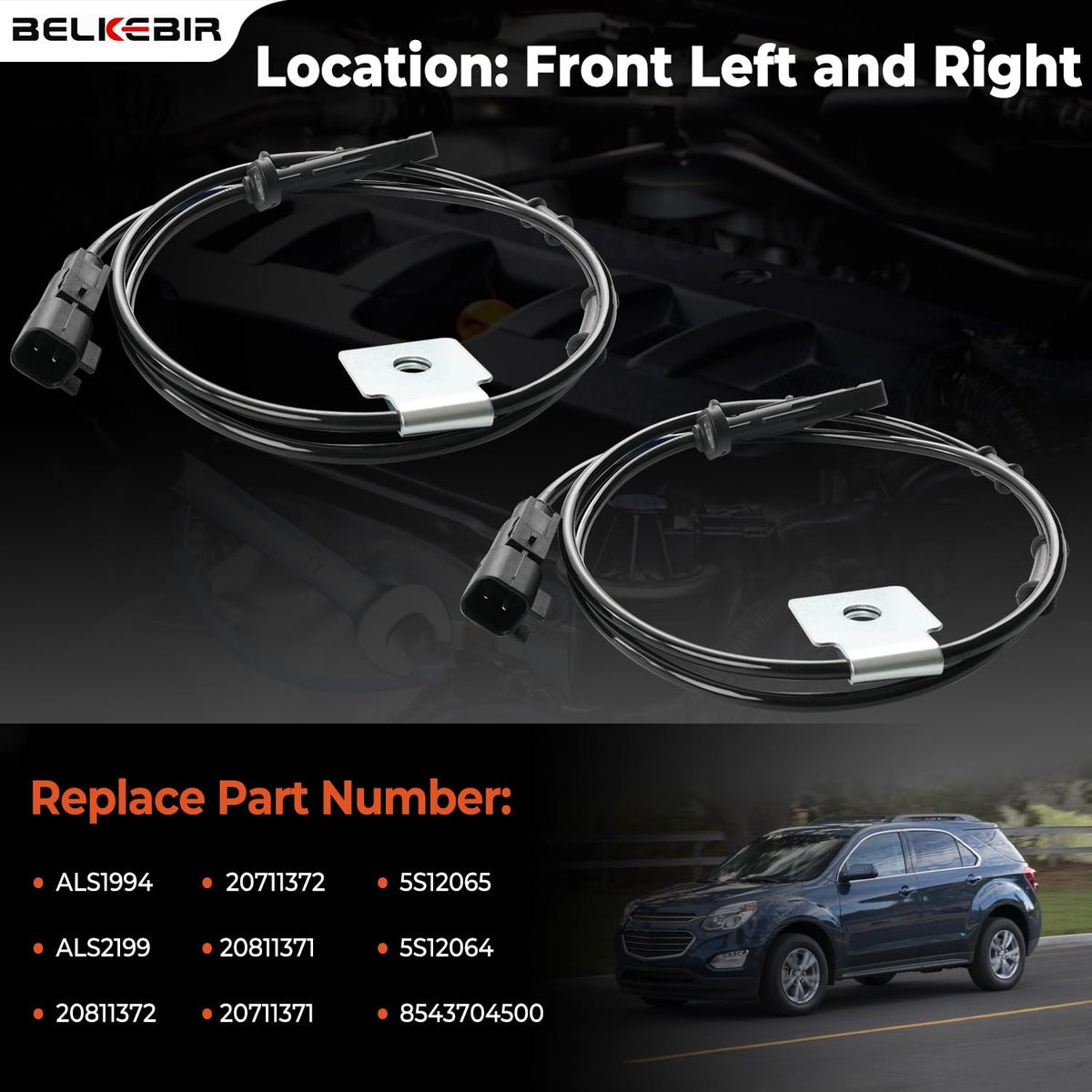 BELKEBIR mounting bracket detail displaying exact-fit mounting benefit