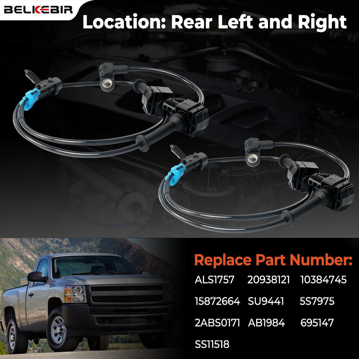 BELKEBIR mounting point detail highlighting OE-style fitment