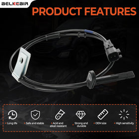 BELKEBIR wiring harness length view showing easy reach and installation benefit