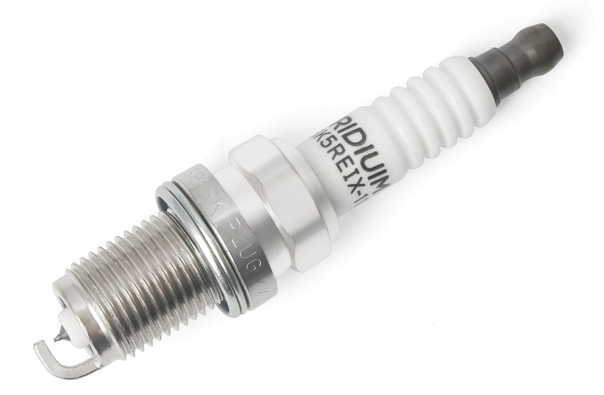 BELKEBIR spark plug electrode view showing precise gap and durable construction
