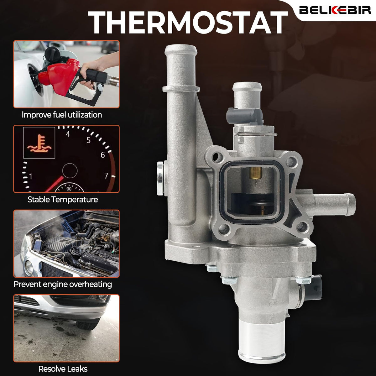 BELKEBIR temperature sensor detail ensuring accurate engine monitoring