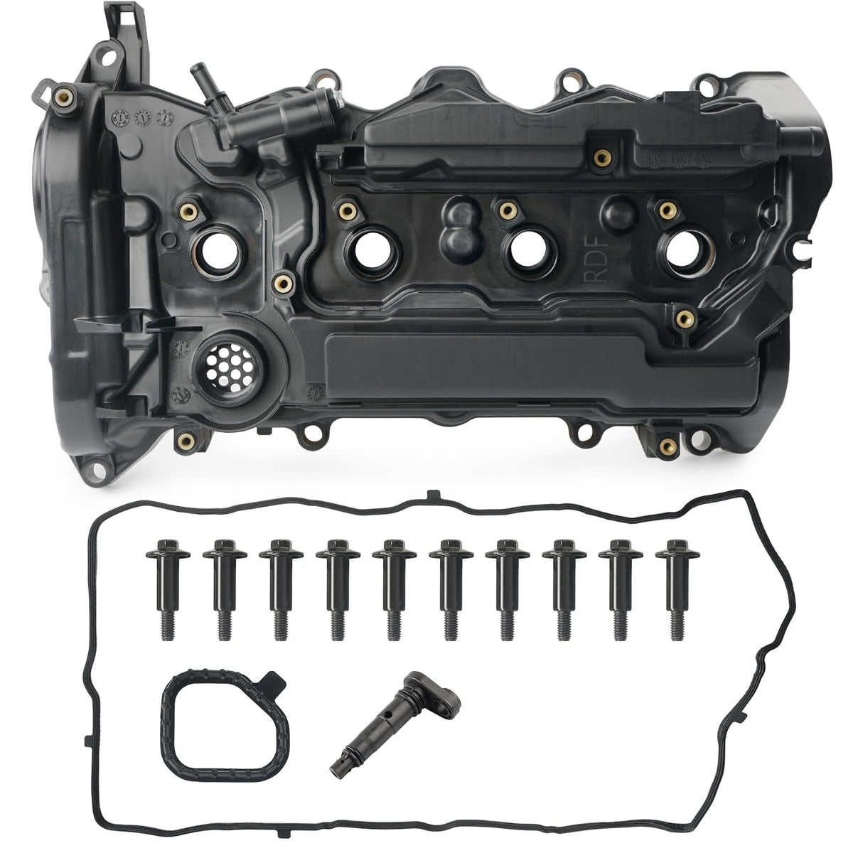BELKEBIR valve cover front view showing fit and finish, reliable replacement