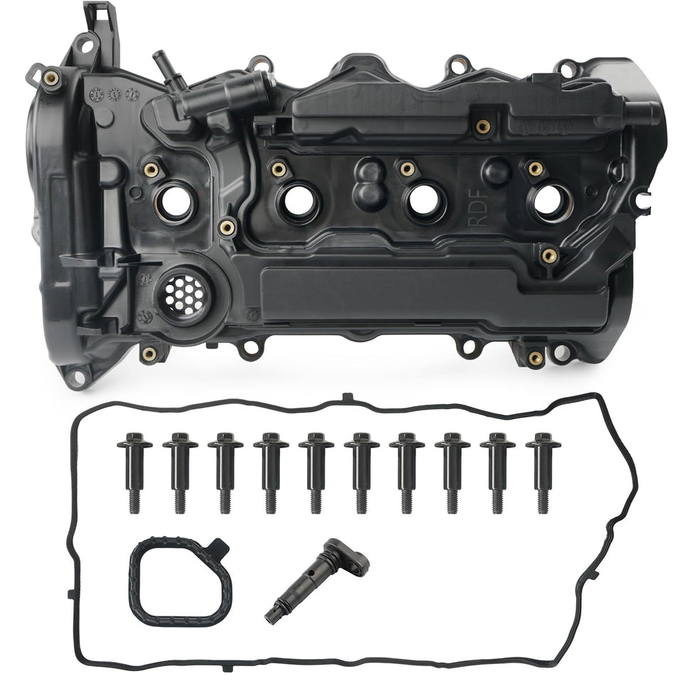 BELKEBIR valve cover front view showing fit and finish, reliable replacement