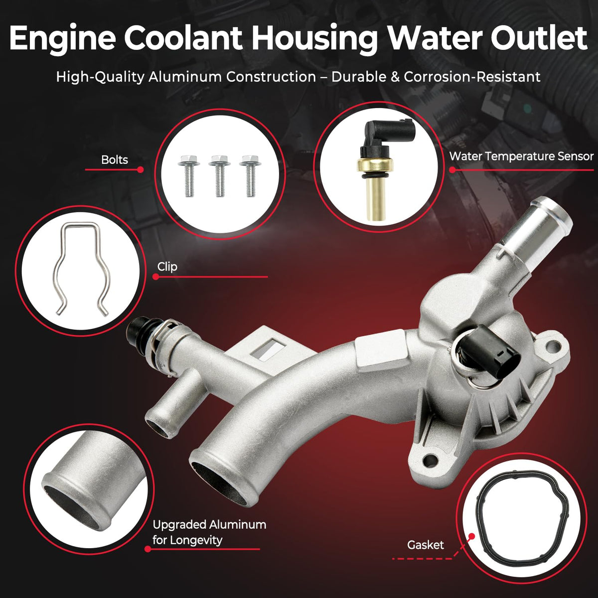 BELKEBIR installed on engine for restored coolant circulation reliability