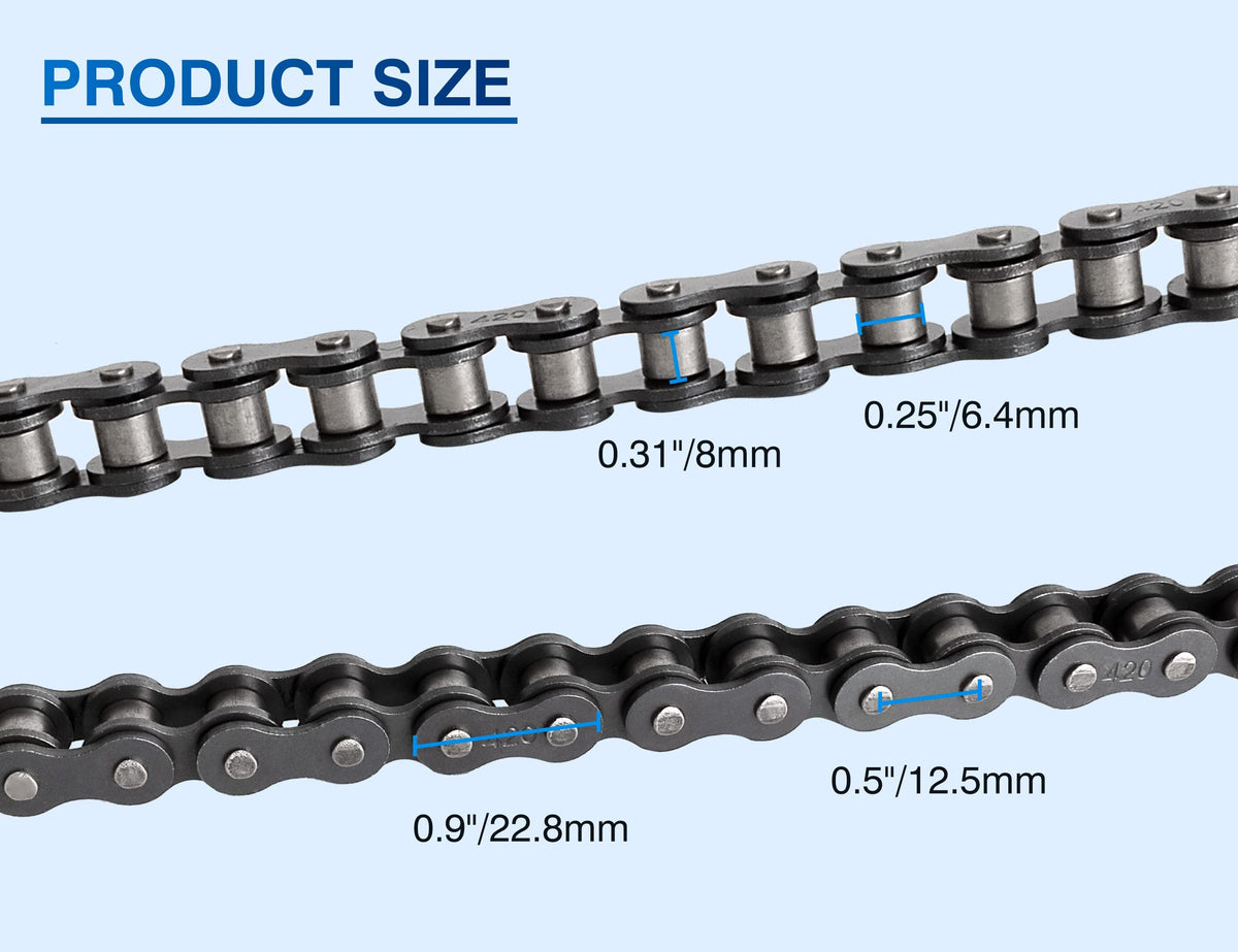 Belleone chain breaker tool included for quick link removal and on-bike fitting