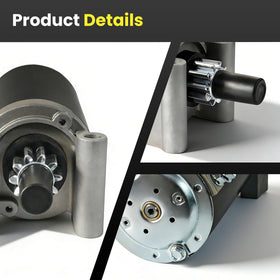BELLINGO starter side profile demonstrating compact design and durable casing for outdoor use
