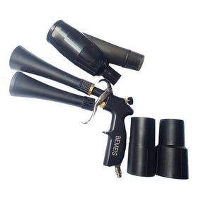 BEMEIS close-up of brass adjustable nozzle for precise airflow control