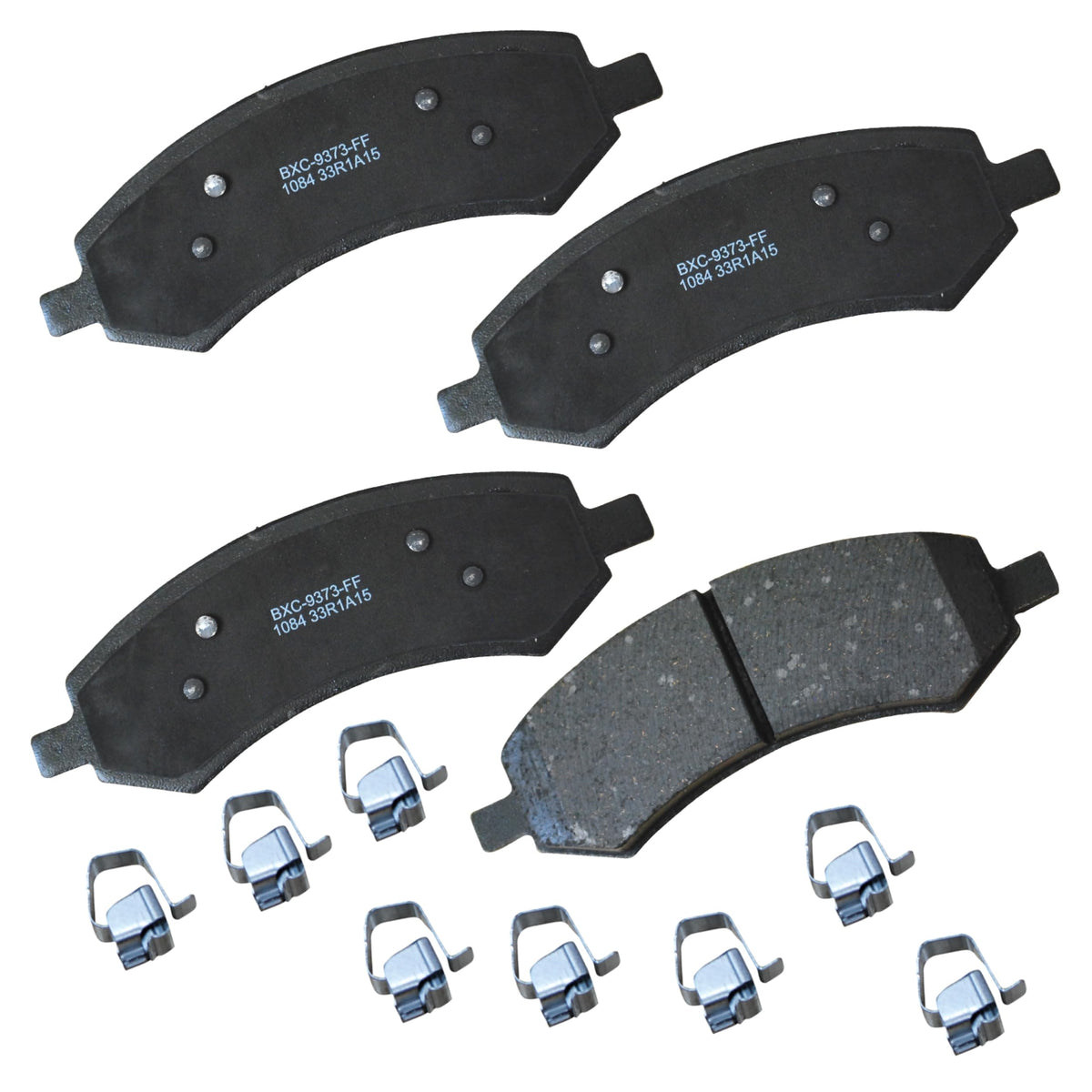 Bendix front packaging showing model SBC1084 and OE-fit details for quick identification