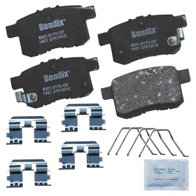 Bendix Priority1 front packaging showing kit and benefit of complete hardware