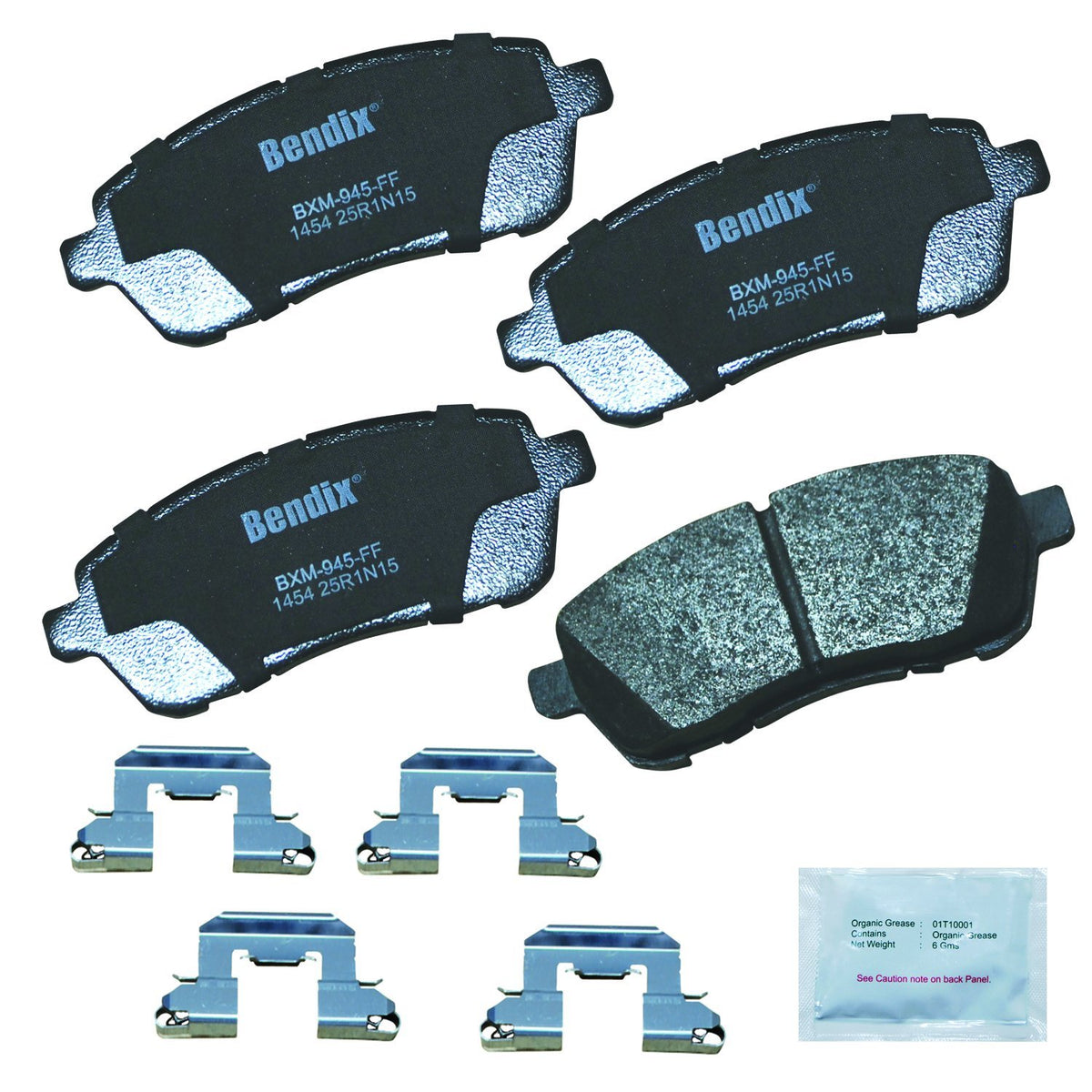 Bendix Priority1 front packaging showing kit and benefit of complete replacement