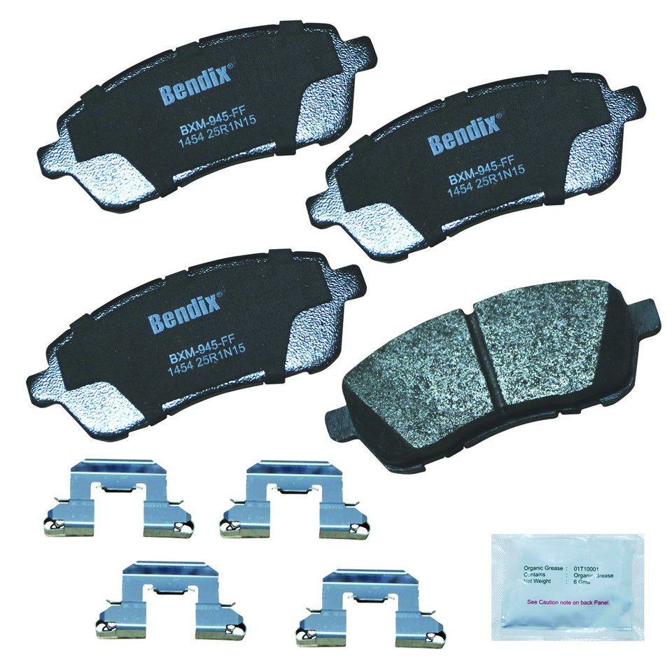 Bendix Priority1 front packaging showing kit and benefit of complete replacement