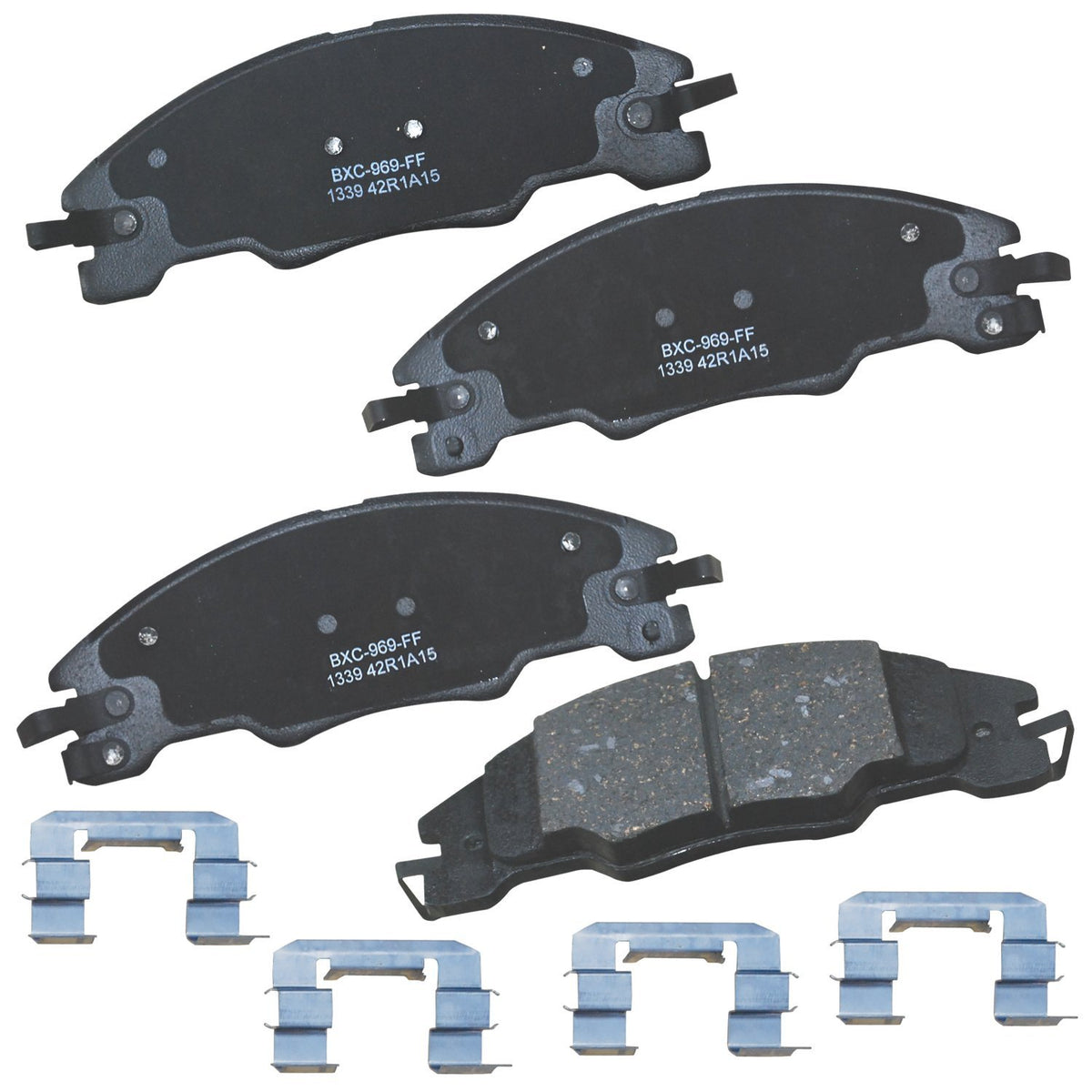 Bendix SBC1339 front packaging showing product and fitment for Focus, ensuring correct replacement