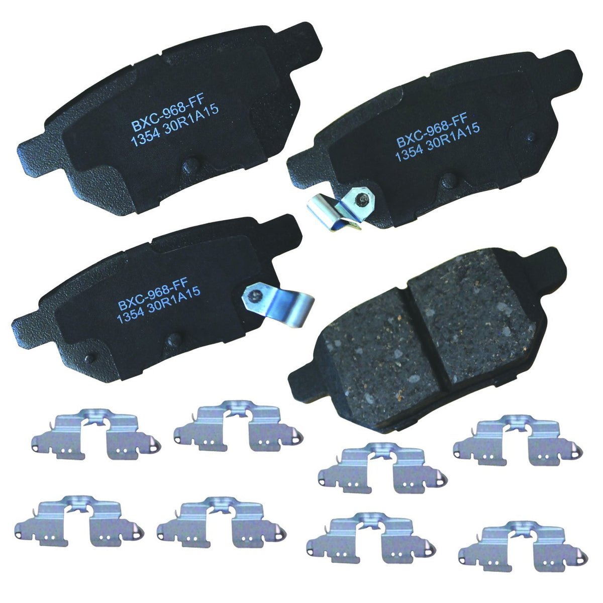 Bendix front packaging showing part number and OE-fit identification for easy selection