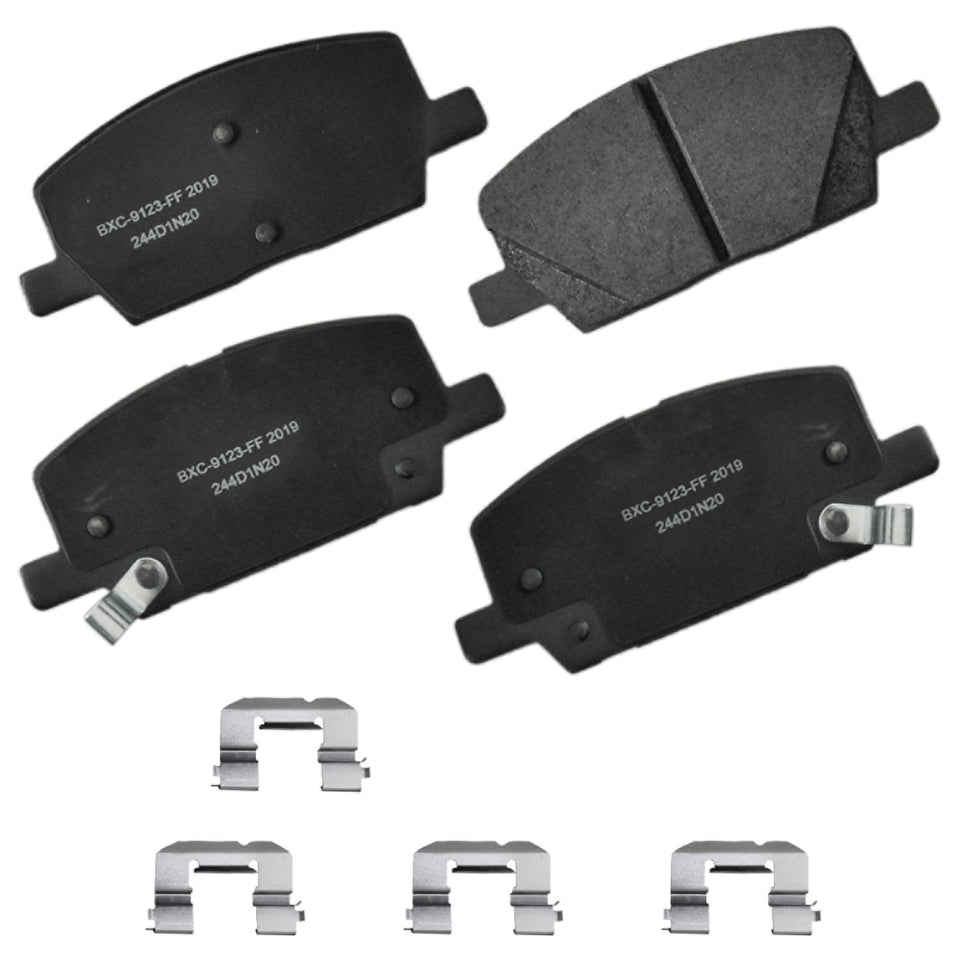 Bendix front packaging showing product and fitment details for easy identification