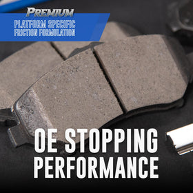 Bendix pads installed on caliper demonstrating OEM fit and confident stopping