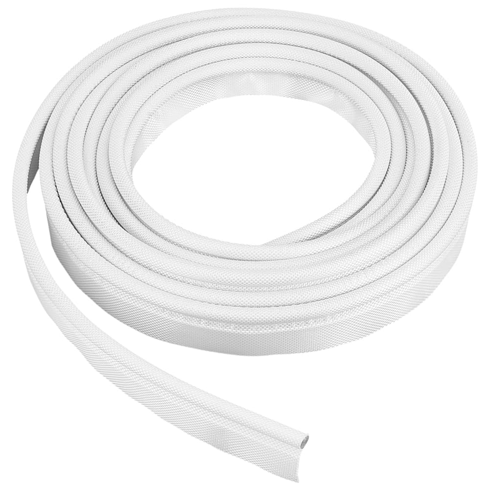 BENECREAT white awning rail piping roll showing full length and clean edge for easy installation