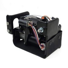 Benefast compressor installed under SUV demonstrating correct fit and restored ride