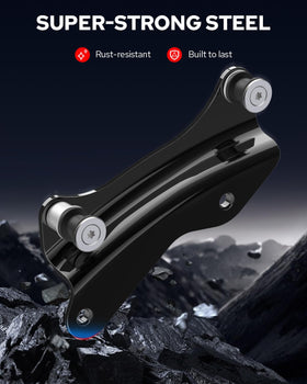 Benlari close-up of mounting points demonstrating secure attachment benefit