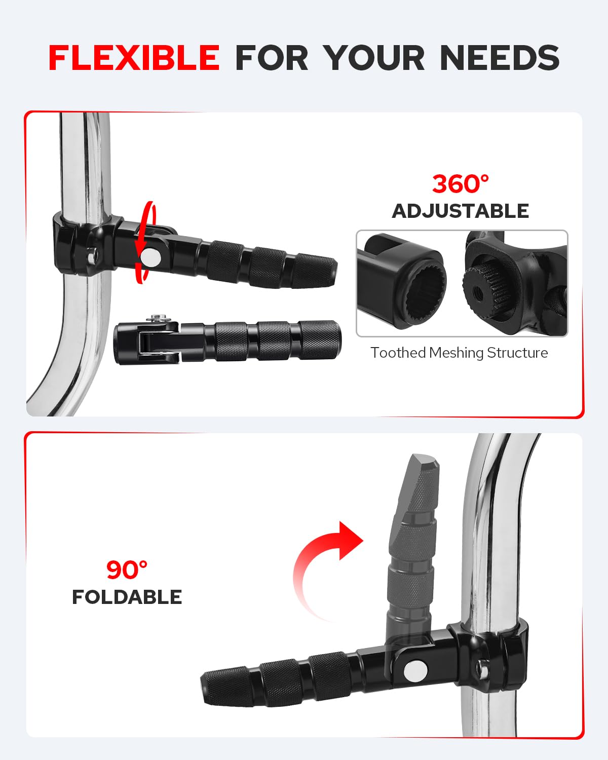 Benlari folded position for storage demonstrating space-saving convenience