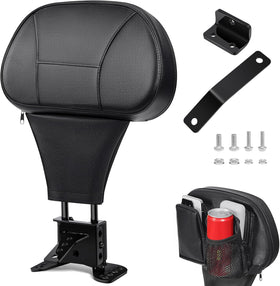Benlari front view installed on Harley showing secure fit and improved comfort