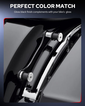 Benlari gloss black finish detail highlighting scratch-resistant cosmetic benefit