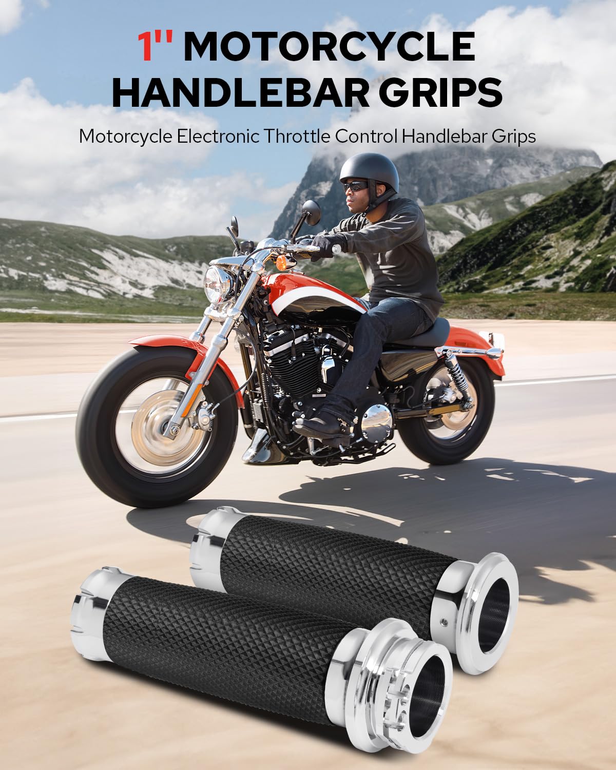 Benlari close-up of rubber anti-skid texture improving control and comfort