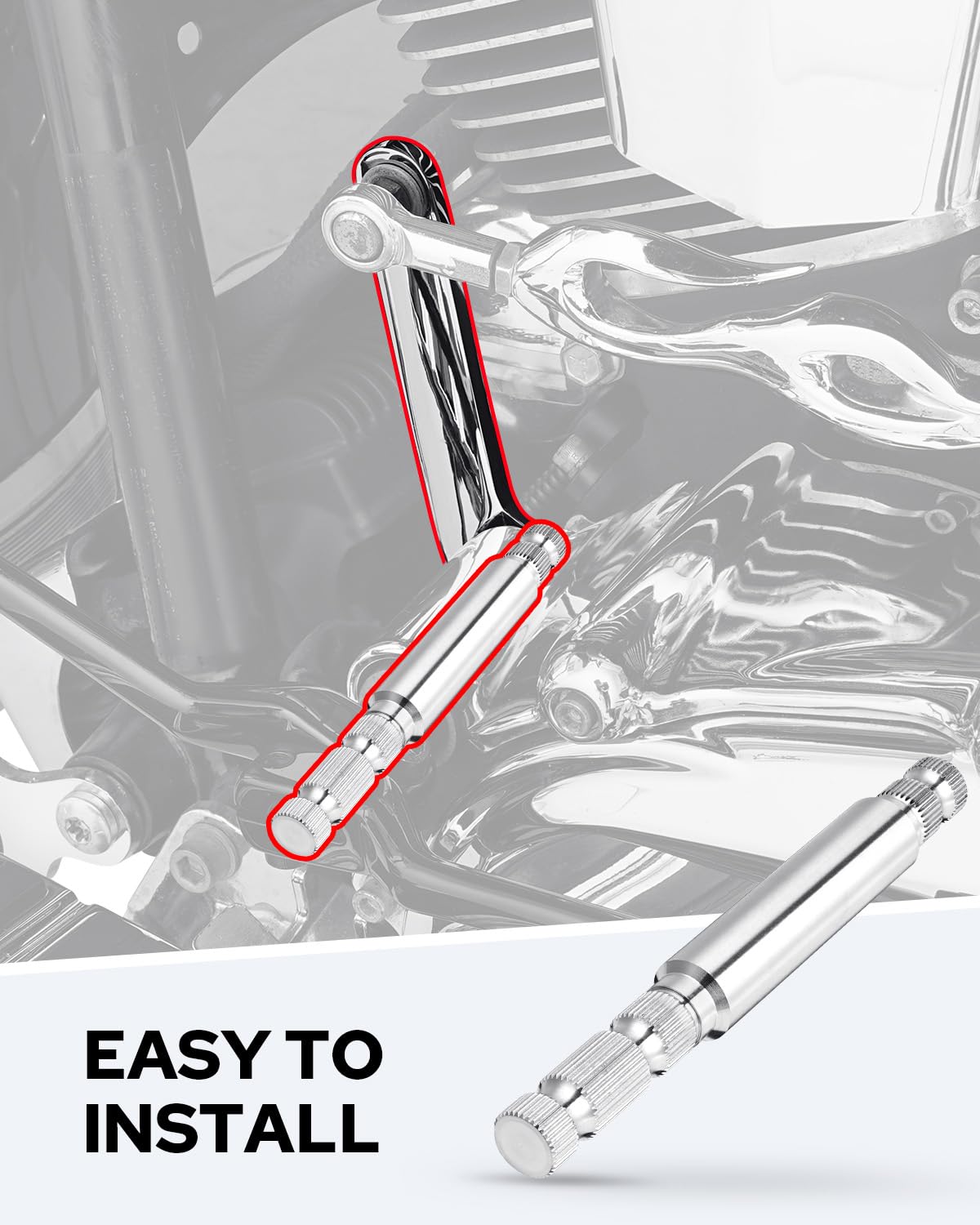 Benlari side profile highlighting lever geometry and improved shifting precision