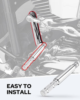 Benlari side profile highlighting lever geometry and improved shifting precision